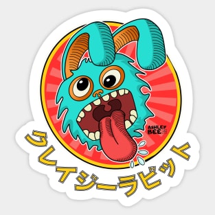 Japanese Anime Rabbit Sticker